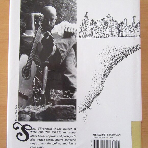WHERE THE SIDEWALK ENDS Shel Silverstein 25th Anniversary Edition (HC 2000 & CD) - Picture 3 of 7
